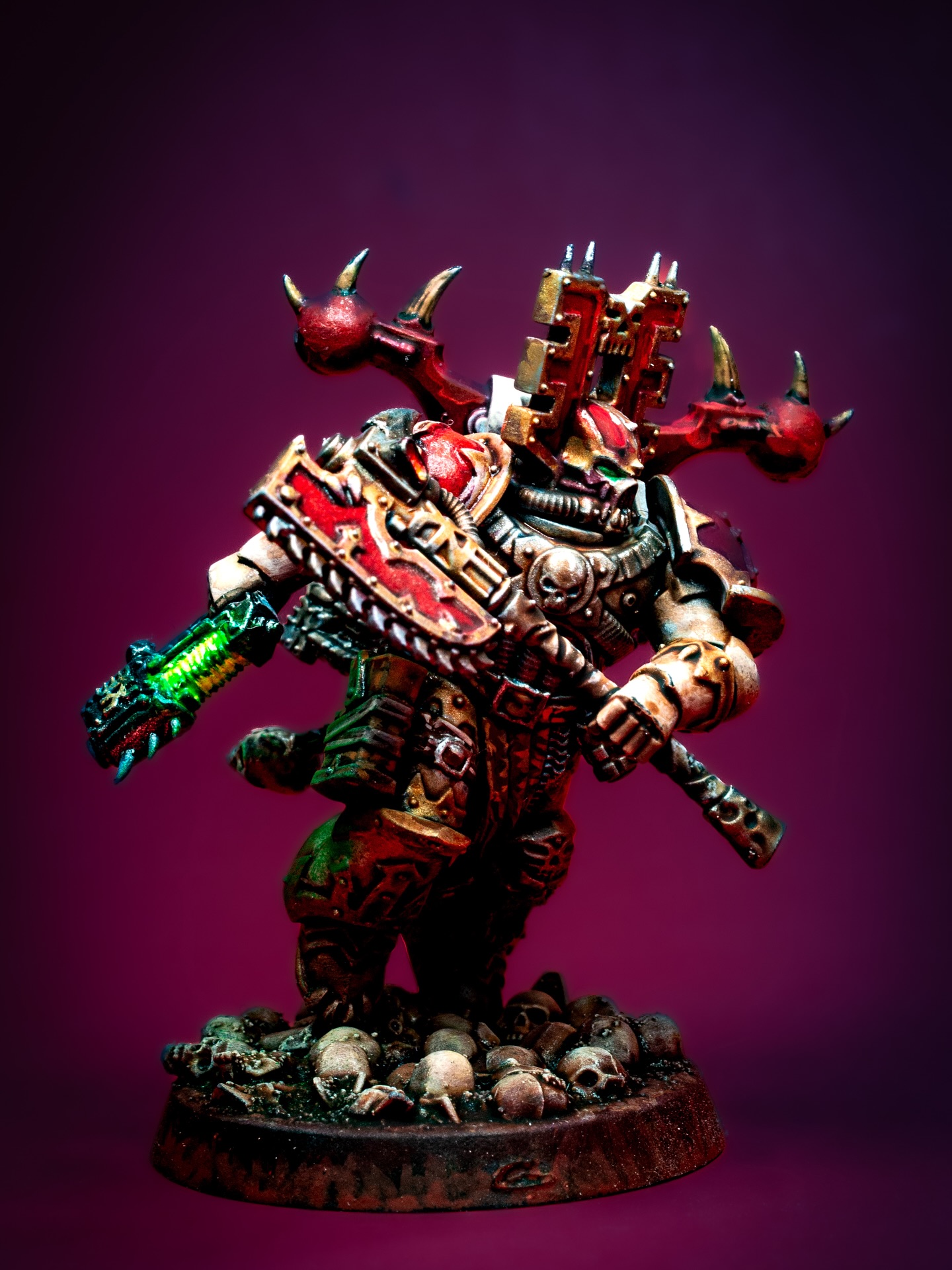 World Eater Berserker #warhammer40kpainting #worldeaters40k #skullsfortheskullthrone #khorne #killteam #warhammer40000