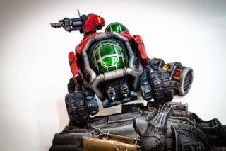 #leaguesofvotann Sagitaur ATV doing the Jeep thing #warhammer40kpainting #miniaturepainting #offroad