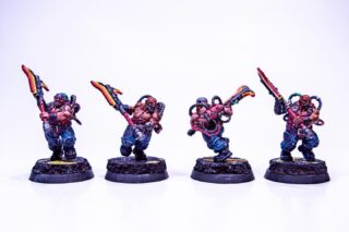 Votann Berserkers #warhammer40kpainting #leaguesofvotann #dwarfs #miniaturepainting