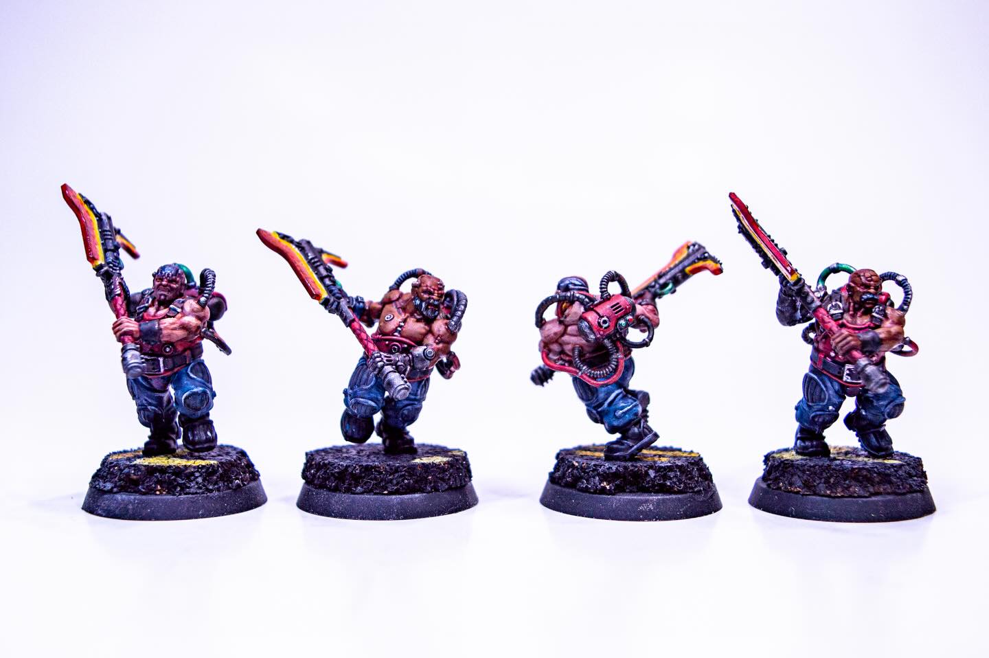 Votann Berserkers #warhammer40kpainting #leaguesofvotann #dwarfs #miniaturepainting